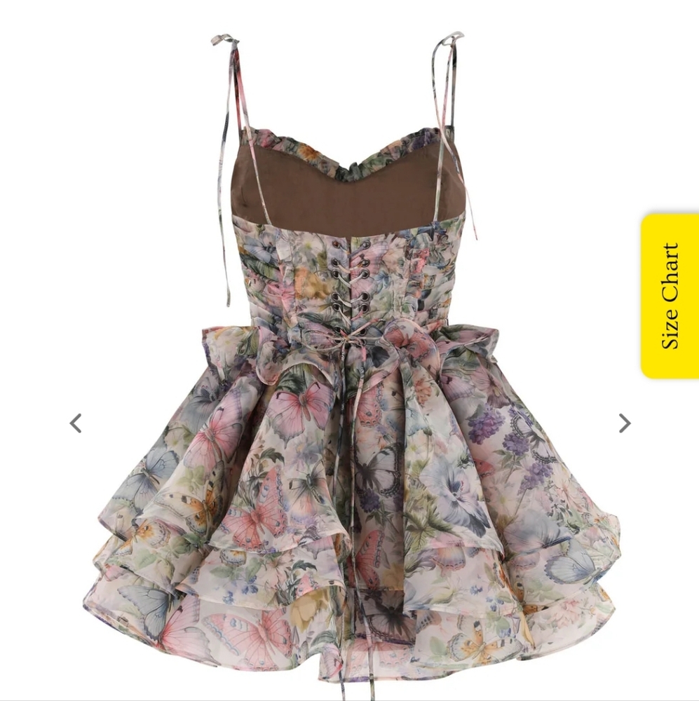 Selkie Sold Out The Butterfly Botanics Shakespeare Dress XS Multicolor - Picture 11 of 15